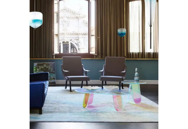 Tavolino Shimmer di Glas Italia