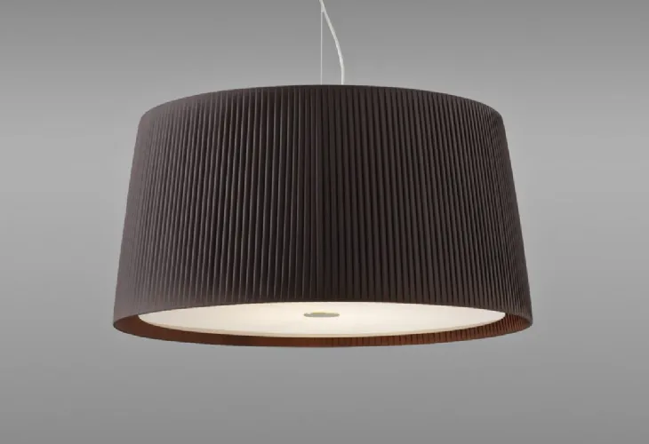 Lampada a sospensione Luxury in tessuto plissettato di Pentalight