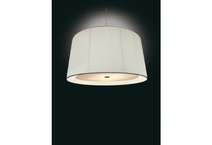 Lampada a sospensione Luxury in tessuto plissettato di Pentalight