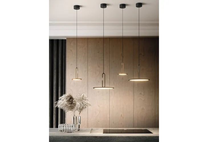 Lampada a sospensione Clip di Pentalight