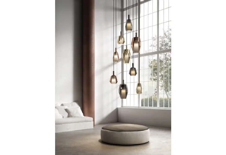 Lampada a sospensione Mom Glossy di Pentalight