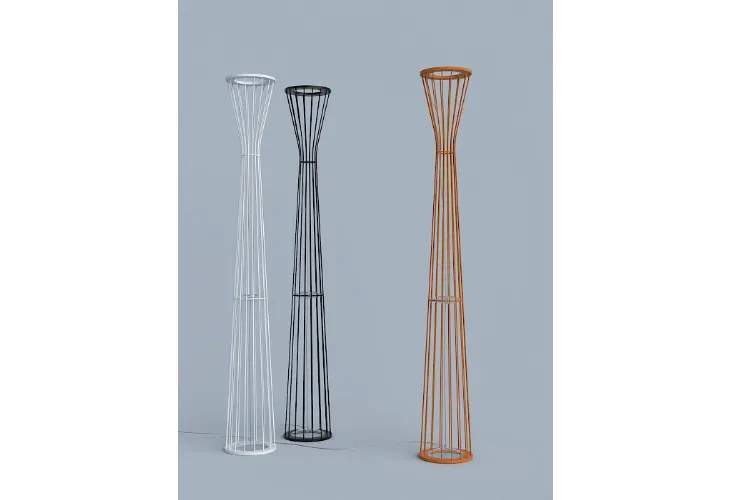 Lampada da terra Lightwire di Rotaliana