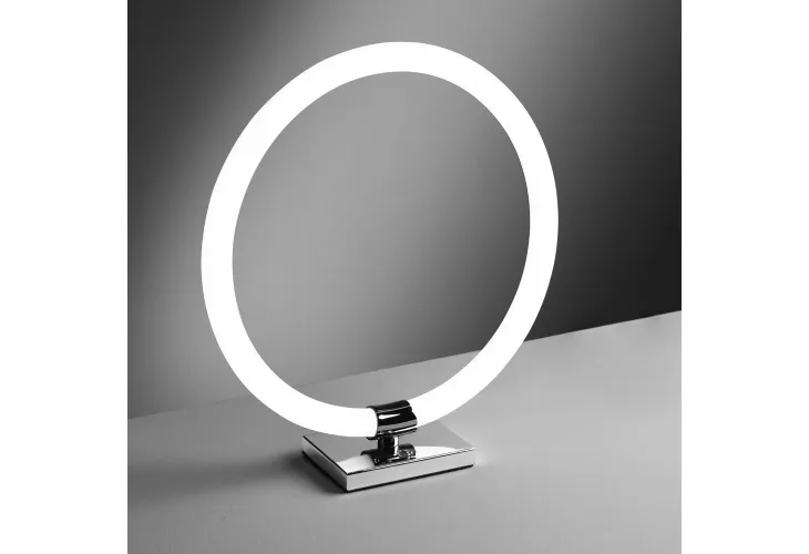 Lampada da tavolo in metallo e acrilico Light Line di Vivida International