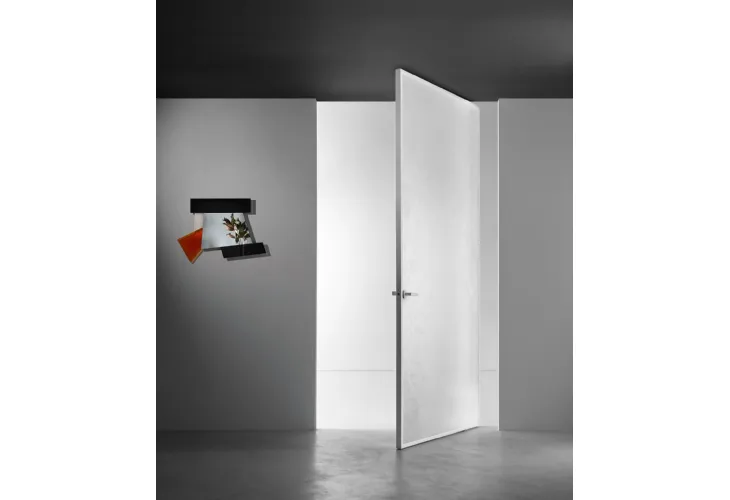 Porta Aladin Pivot Plain di Glas Italia
