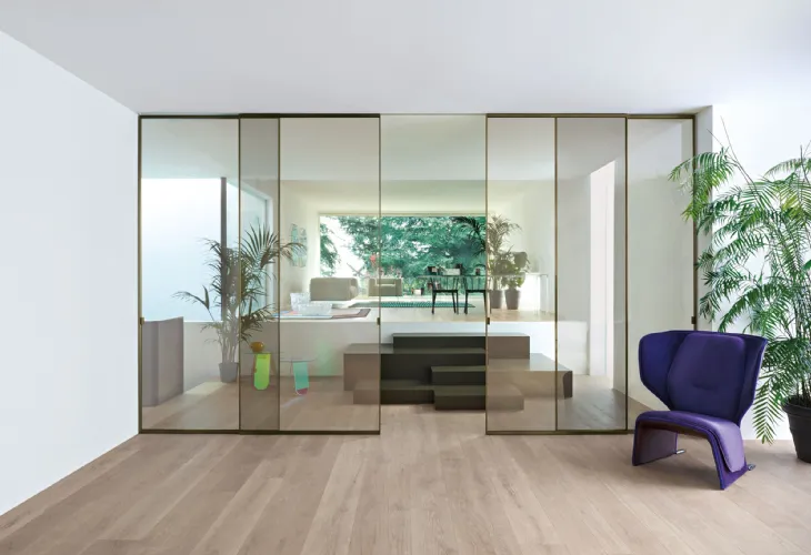 Porta Sherazade Slide di Glas Italia
