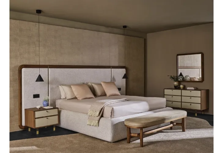 Letto matrimoniale Killian di Porada