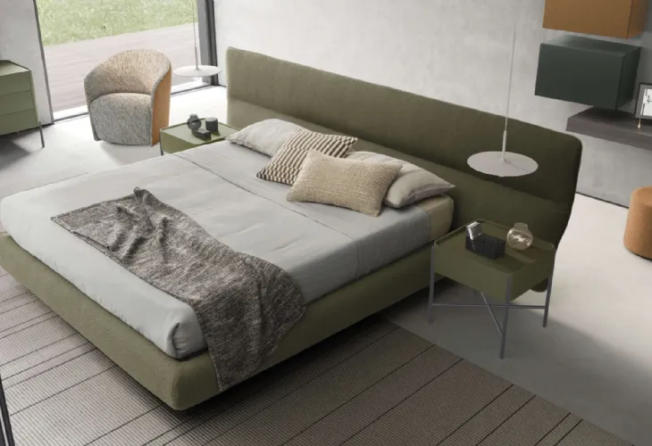 Letto con testiera Dolly Rose di Presotto