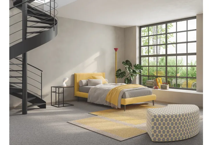 Letto singolo Boiserie Delphine di Twils