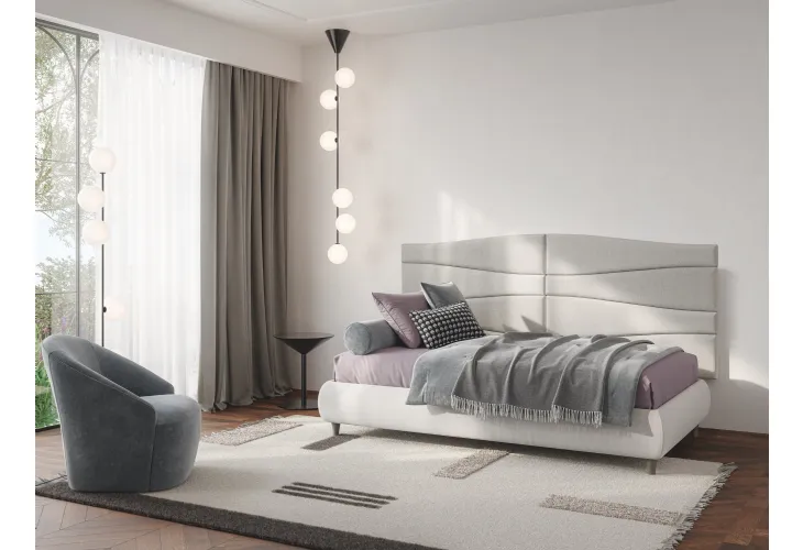 Letto singolo Boiserie Flute di Twils