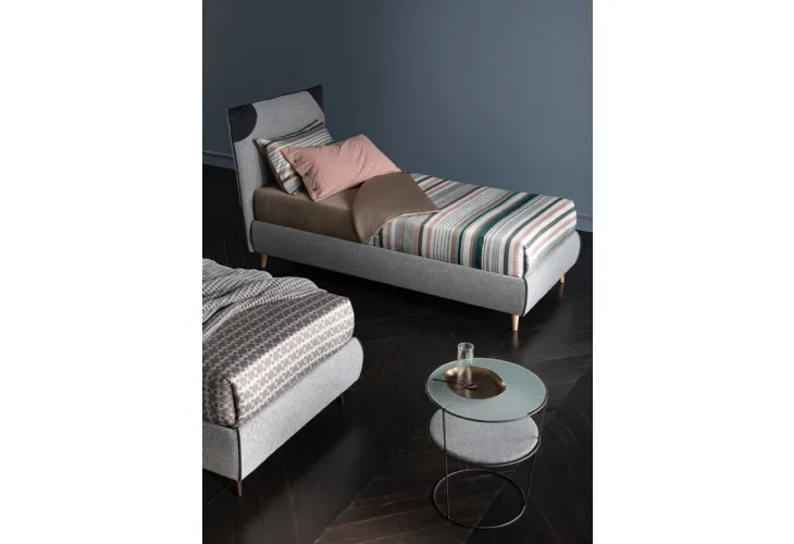 Letto singolo con testiera Soul Young Licony di Altrenotti