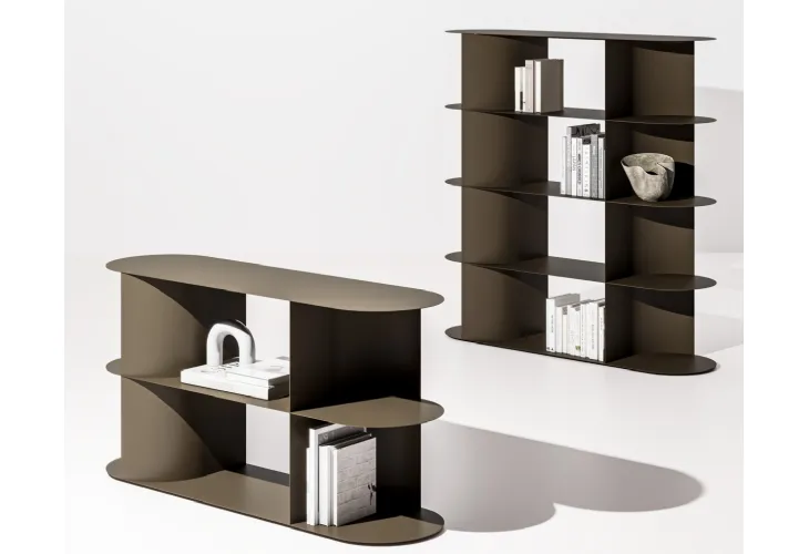 Libreria divisoria Zephir di Ronda Design