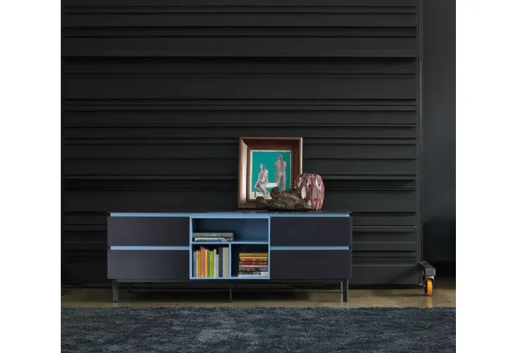Madia Cosmopolitan Cristallo Blu di Bontempi
