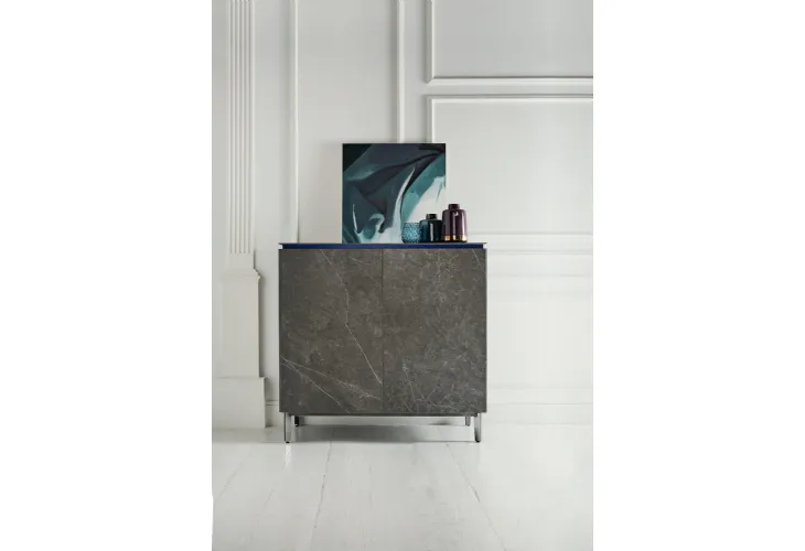 Madia Cosmopolitan Supermarmo e ceramica Nero di Bontempi