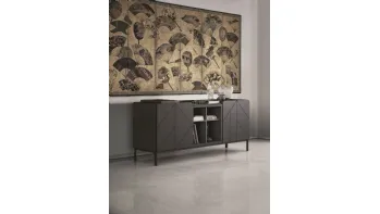 Pica Legno Laccato Decorato Moka