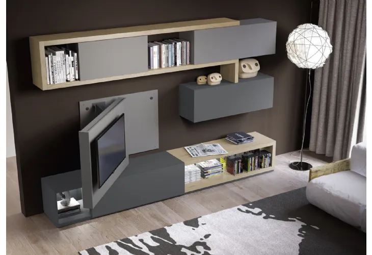 Mobile Porta Tv Girevole X2 di Astor Mobili