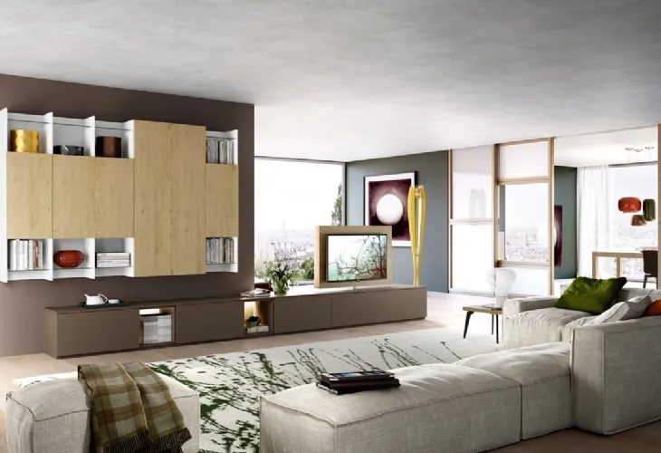 Mobile porta tv 360 Sky di Astor Mobili