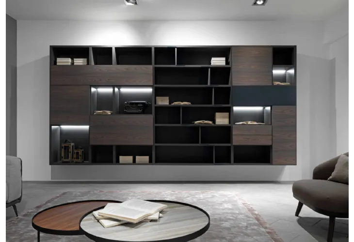 Mobile sospeso in legno Edis 20 di Fimar