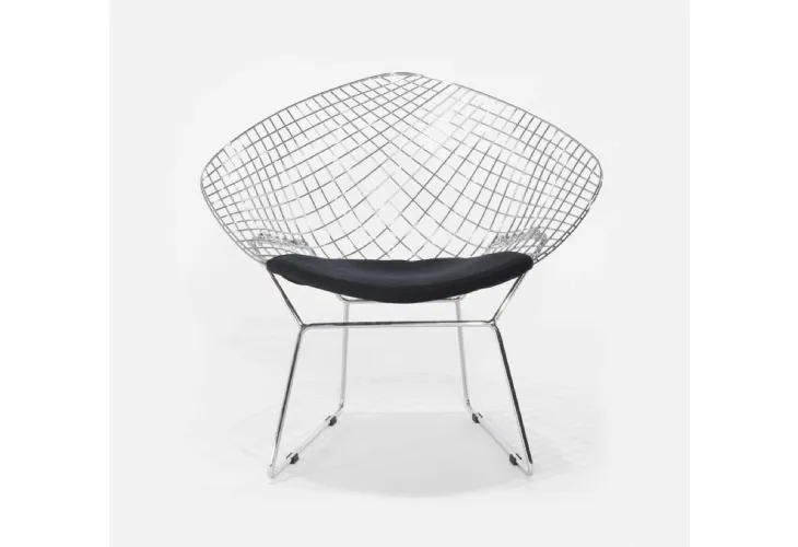 Poltroncina Asia in tondino di metallo di Sigerico