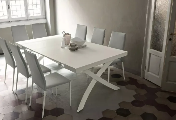 Sedia in pelle Tai di Bontempi