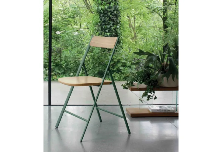 Sedia pieghevole Jolie Wood di Altacom