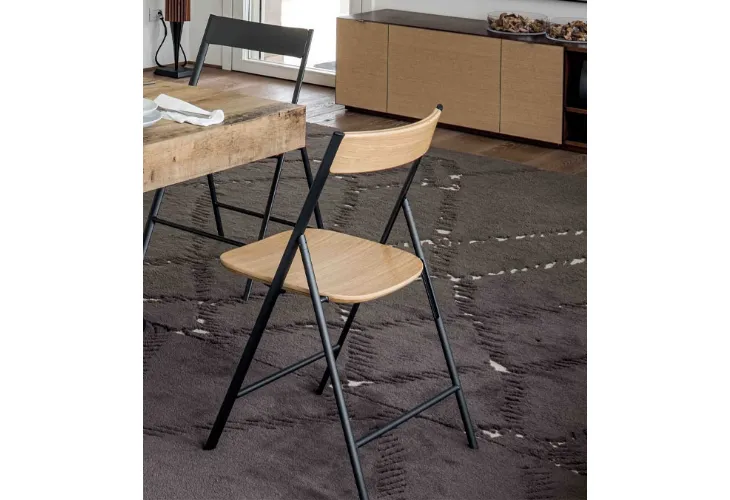 Sedia pieghevole Jolie Wood di Altacom