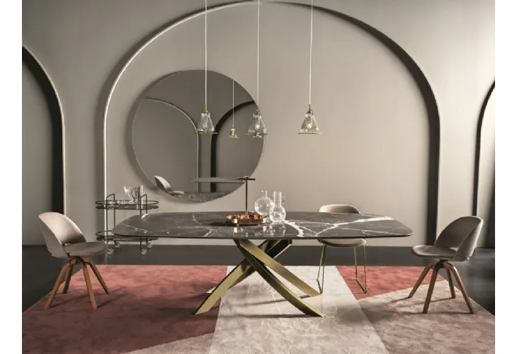 Tavolo Artistico in SuperMarmo di Bontempi