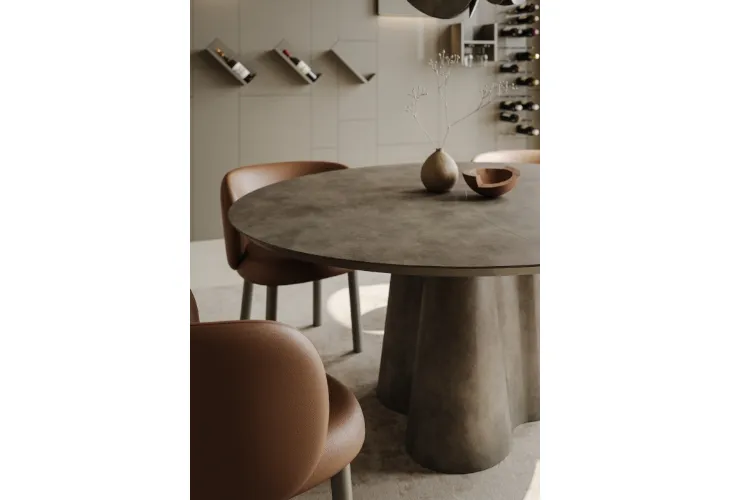 Tavolo Jupe Round di Ronda Design
