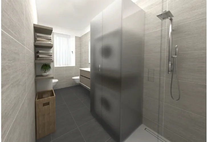 rendering locale bagno