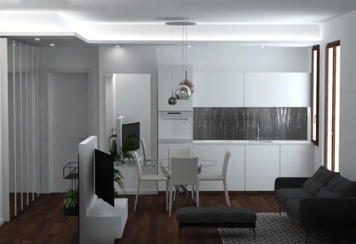 rendering arredamento Milano