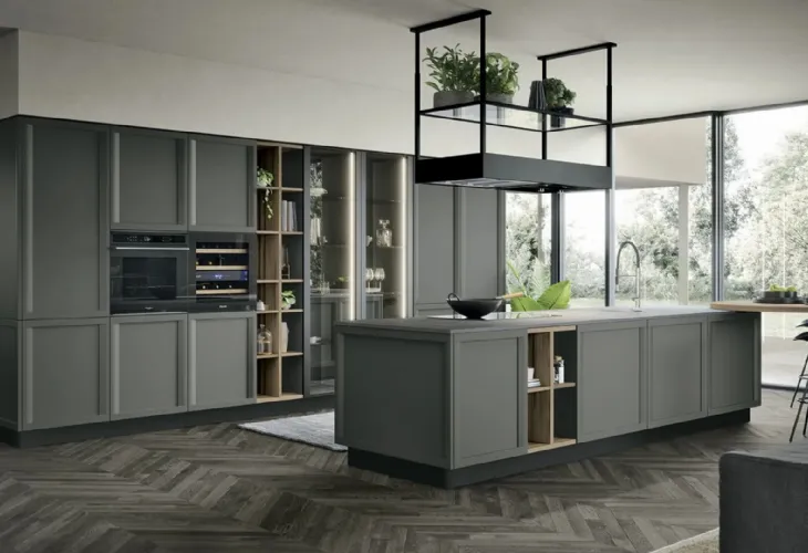Cucina Classica con isola Bellaria 01 di Forma Cucine