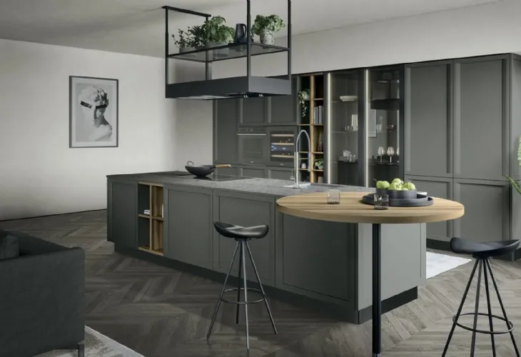 Cucina Classica con isola Bellaria 01 di Forma Cucine