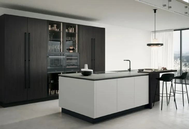 Cucina Moderna con isola Colibrì 03 di Forma Cucine