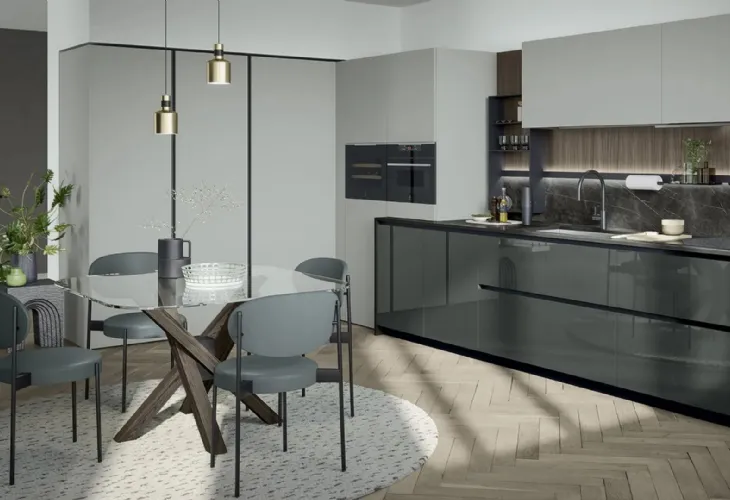 Cucina Moderna angolare Trend 02 di Forma Cucine