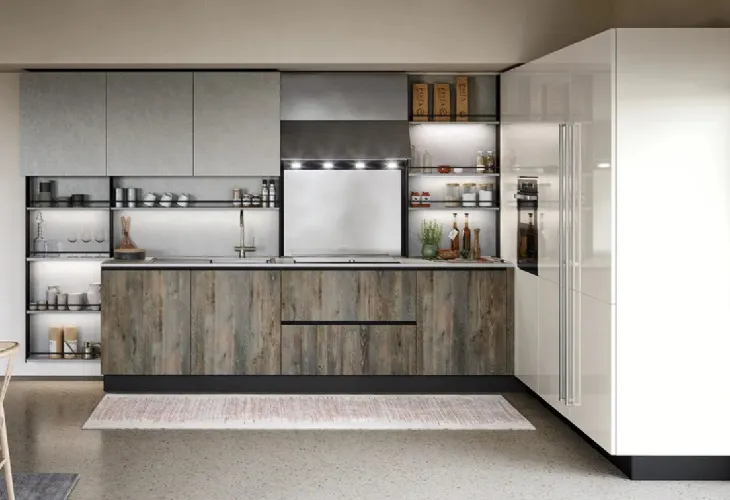 Cucina Trend Linea abete antico di Forma la cucina