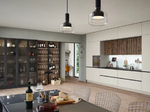 Trend Linea polvere seta e rovere termocotto
