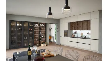 Trend Linea polvere seta e rovere termocotto