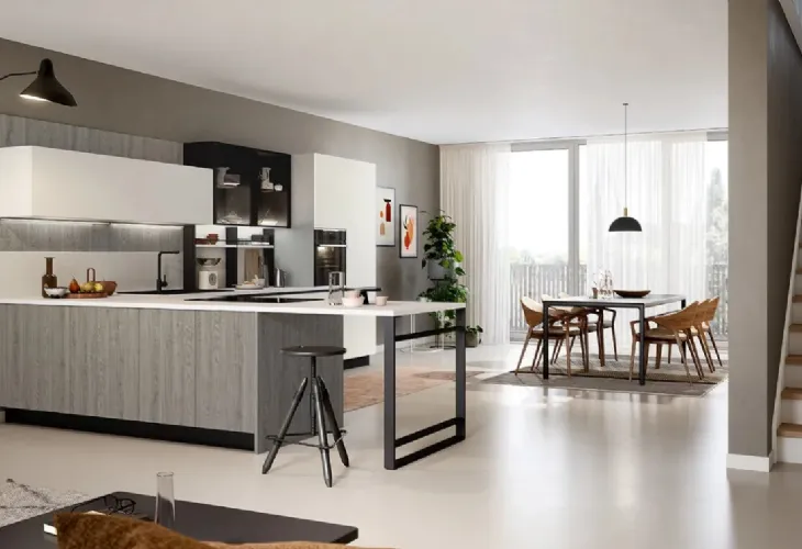 Cucina Trend Linea rovere grey di Forma la cucina