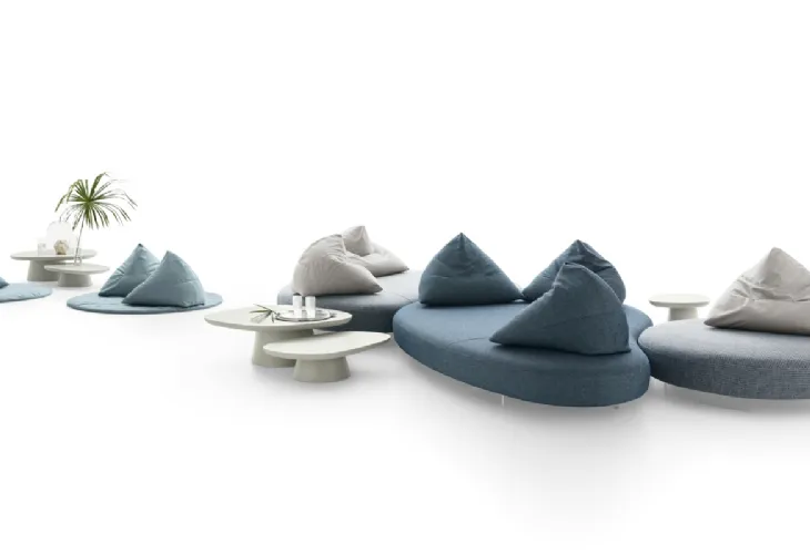 Divano di design in tessuto Papilo di Ditre Italia